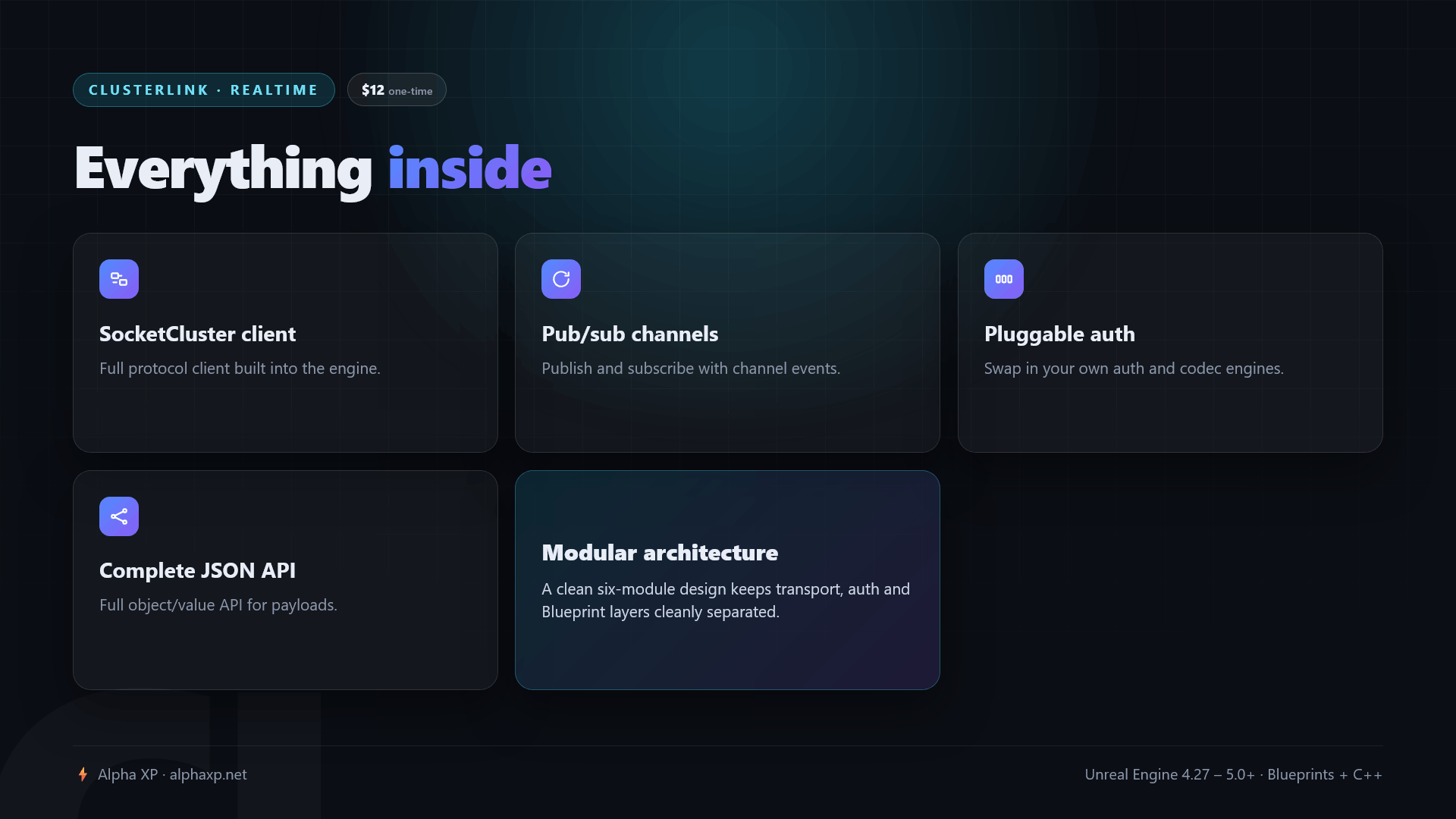 ClusterLink — screenshot 2