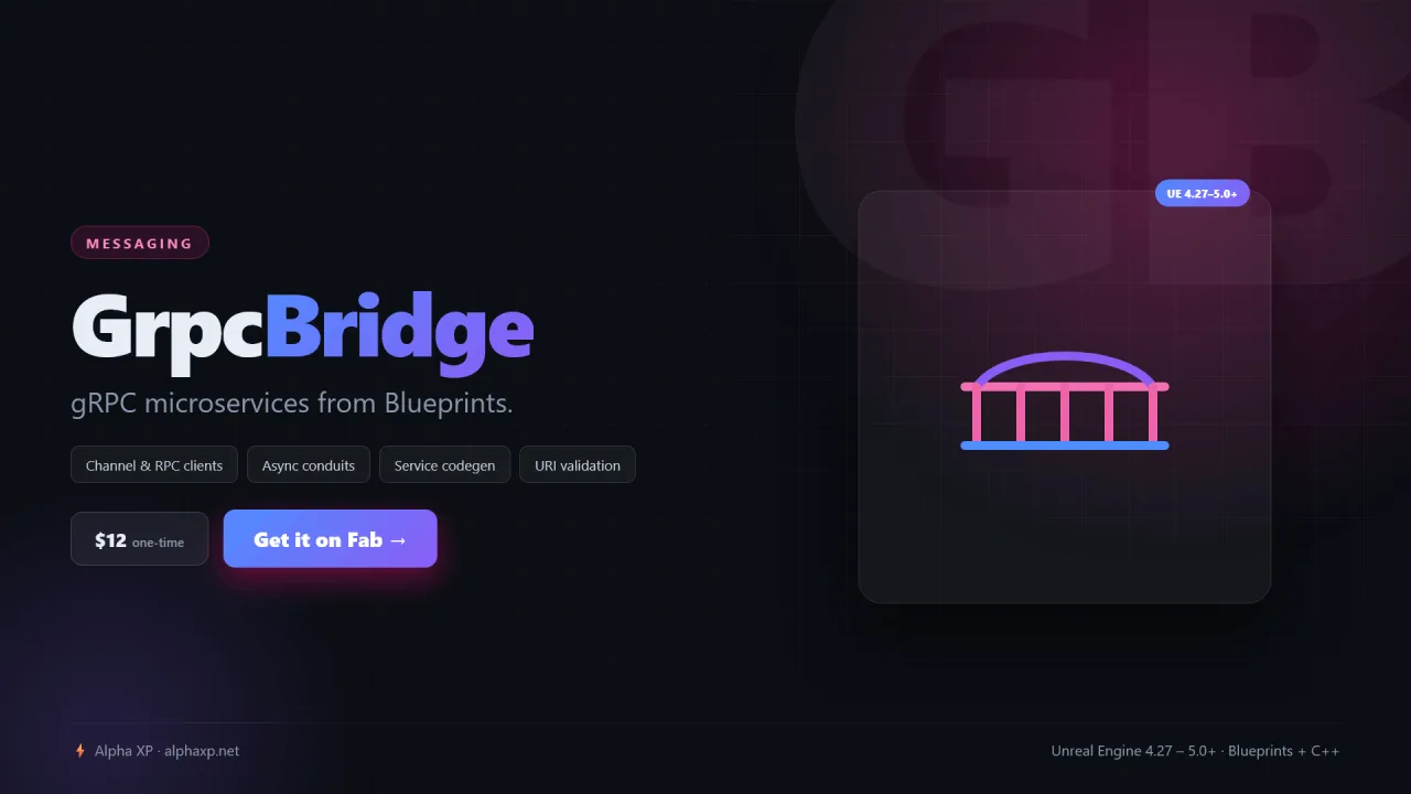 GrpcBridge — screenshot 1