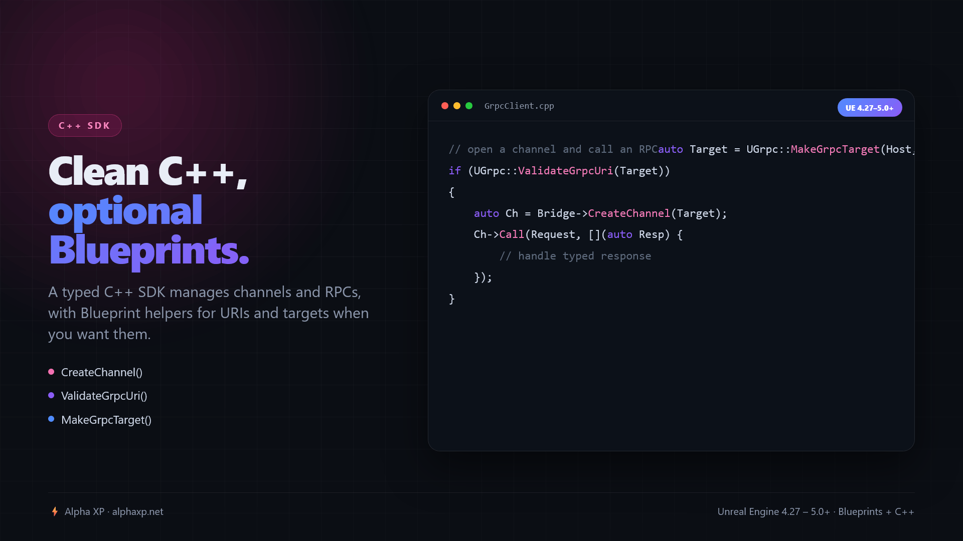 GrpcBridge — screenshot 5