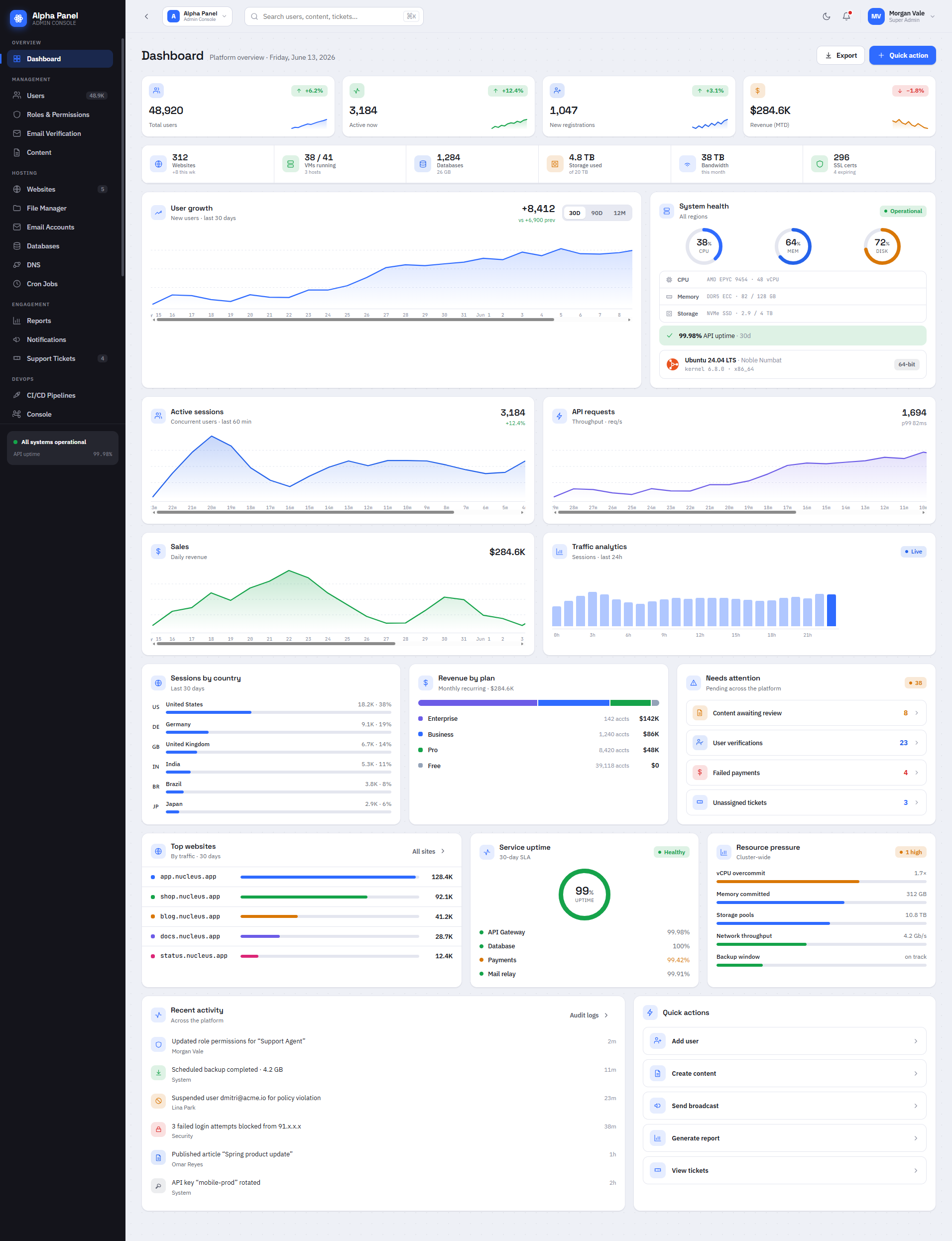 Alpha ControlPanel — screenshot 11
