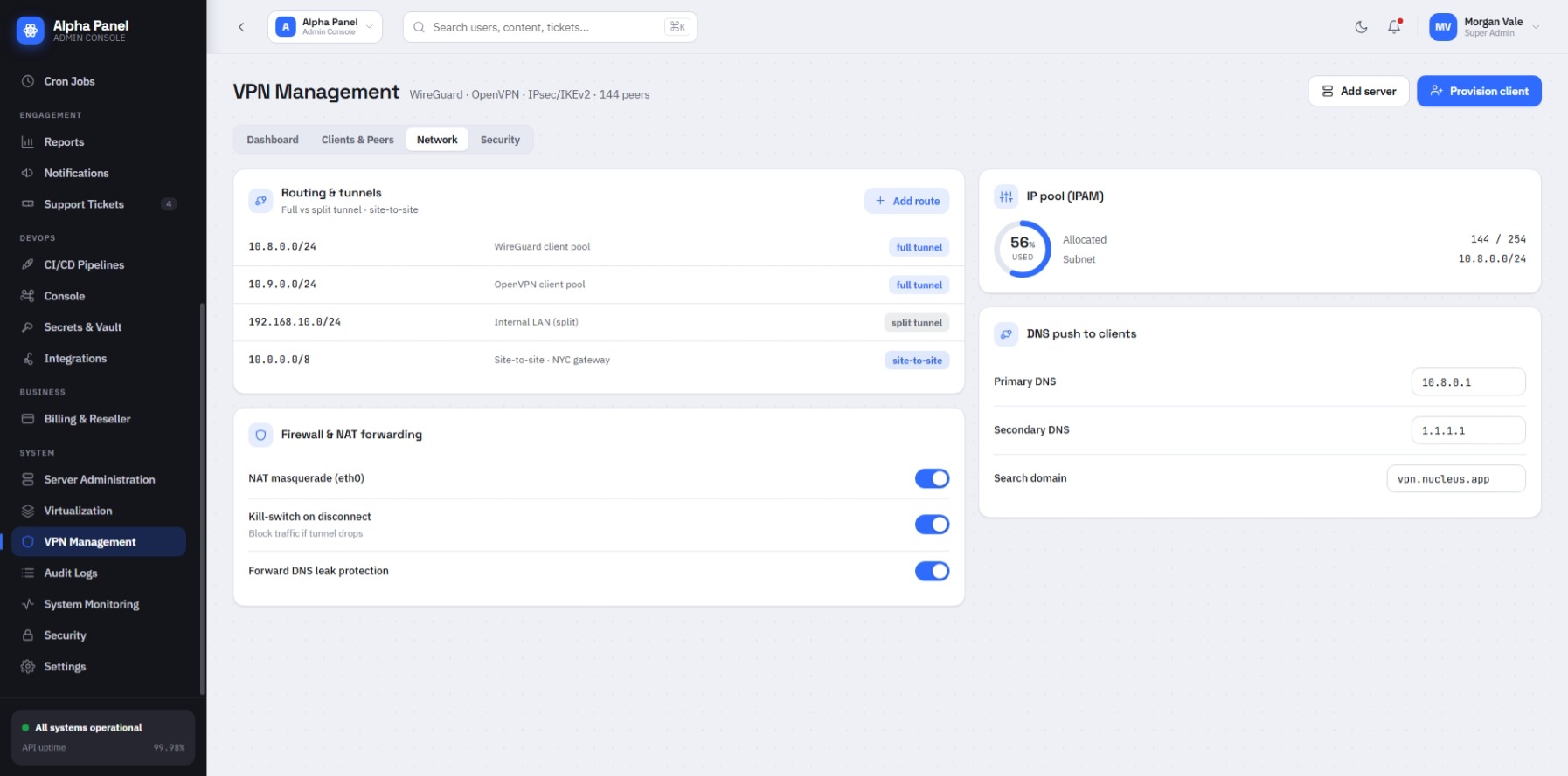 Alpha ControlPanel — screenshot 12