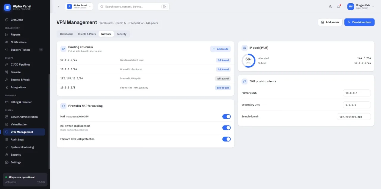 Alpha ControlPanel — screenshot 12