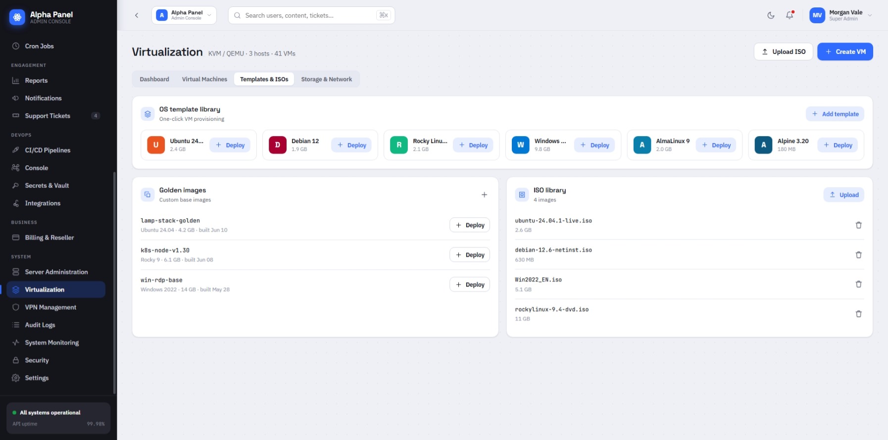 Alpha ControlPanel — screenshot 13