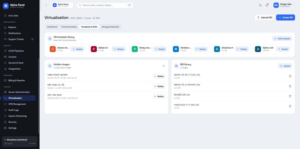 Alpha ControlPanel — screenshot 13