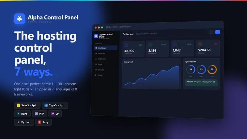 Alpha ControlPanel