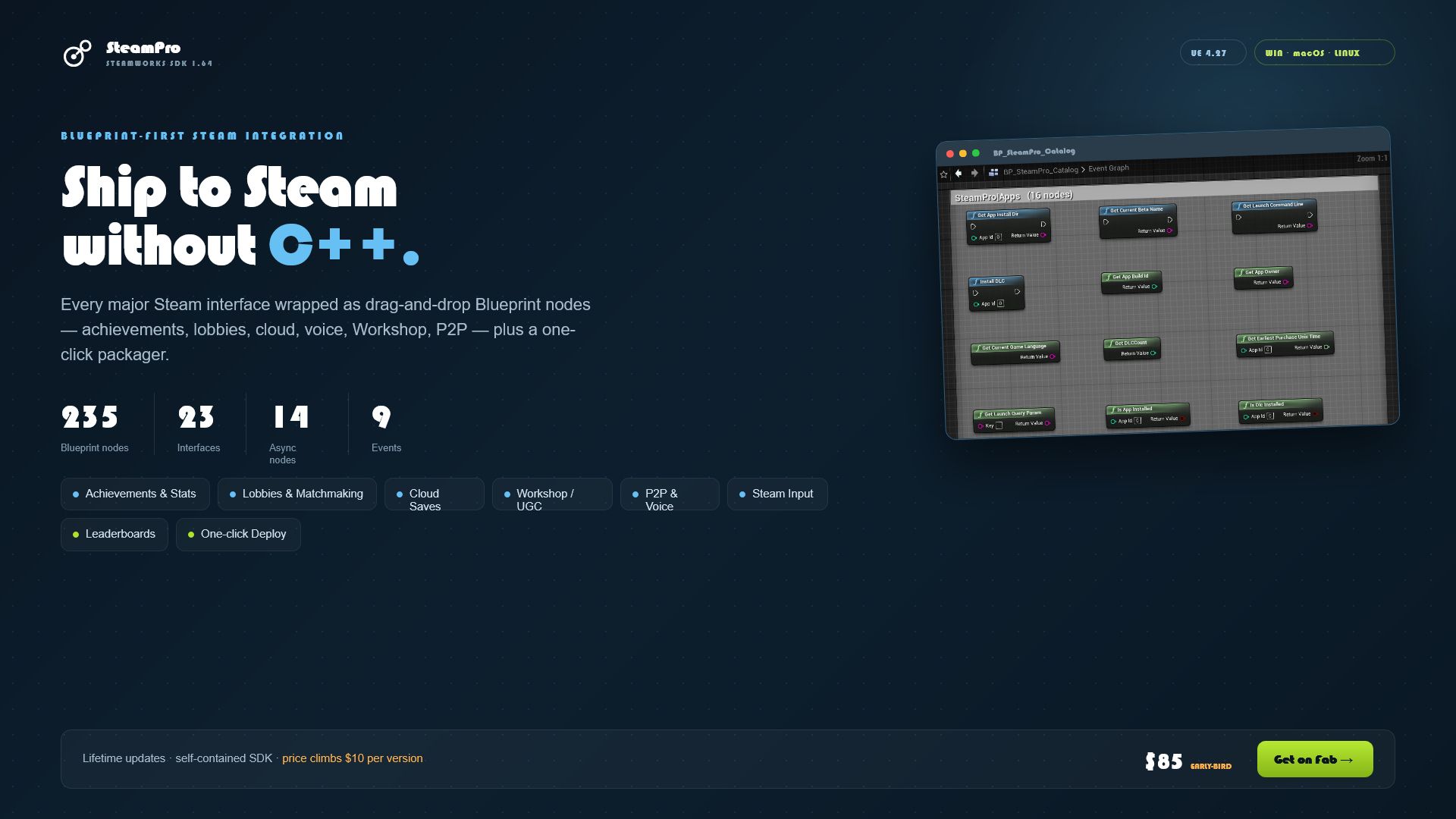 SteamPro — screenshot 1