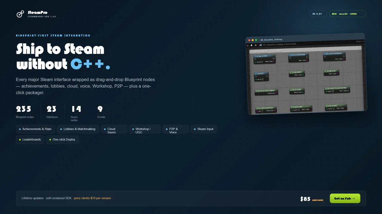 SteamPro — screenshot 1