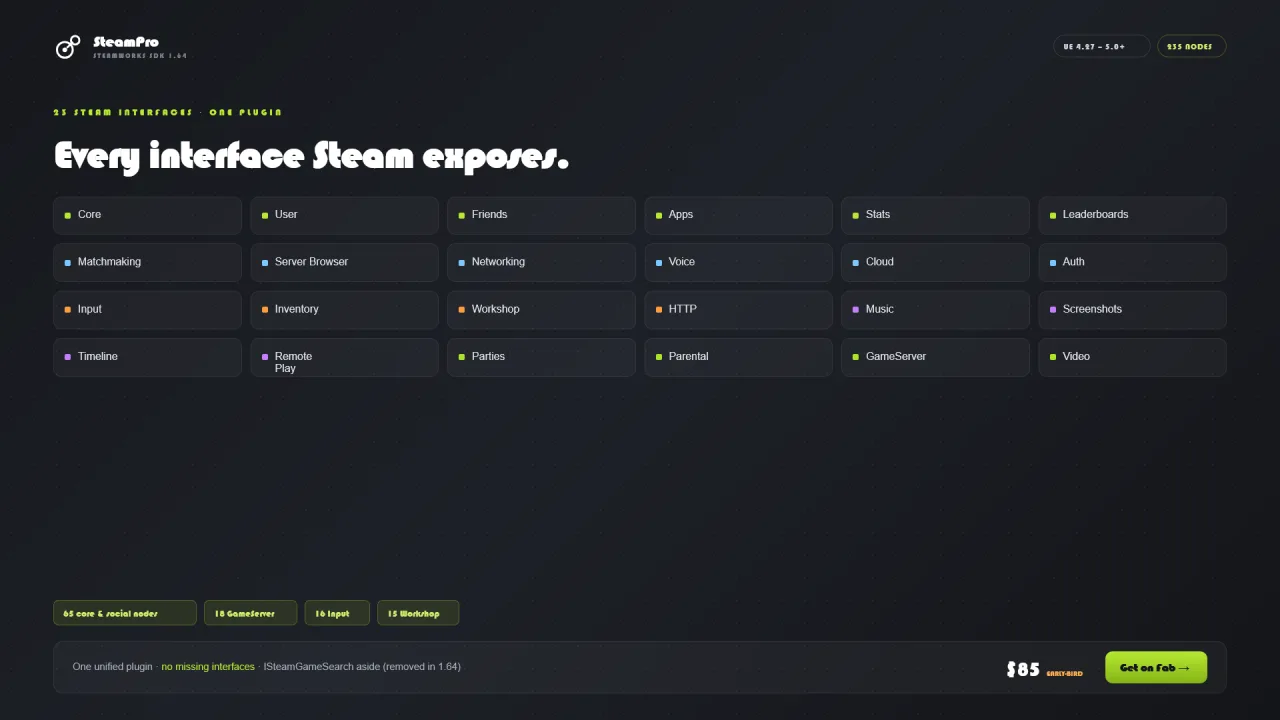SteamPro — screenshot 2