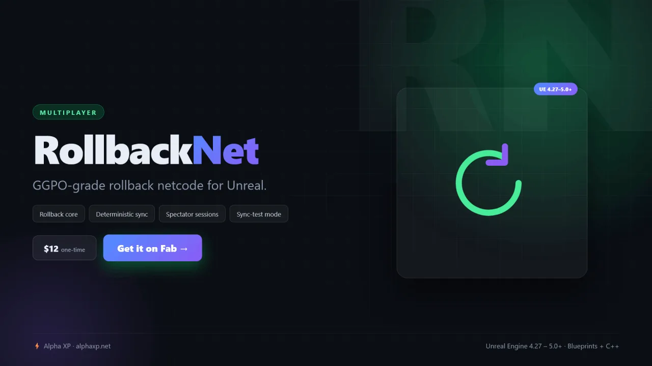 RollbackNet — screenshot 1