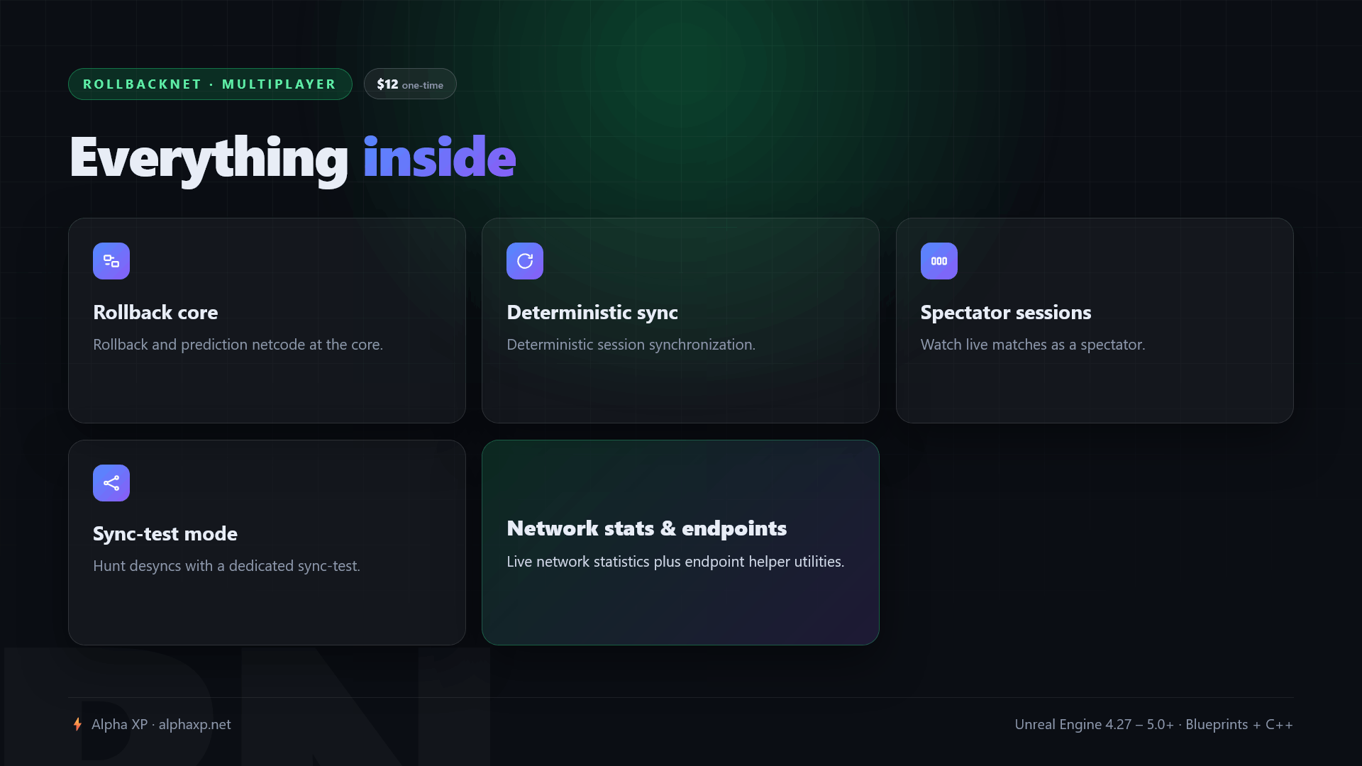RollbackNet — screenshot 2