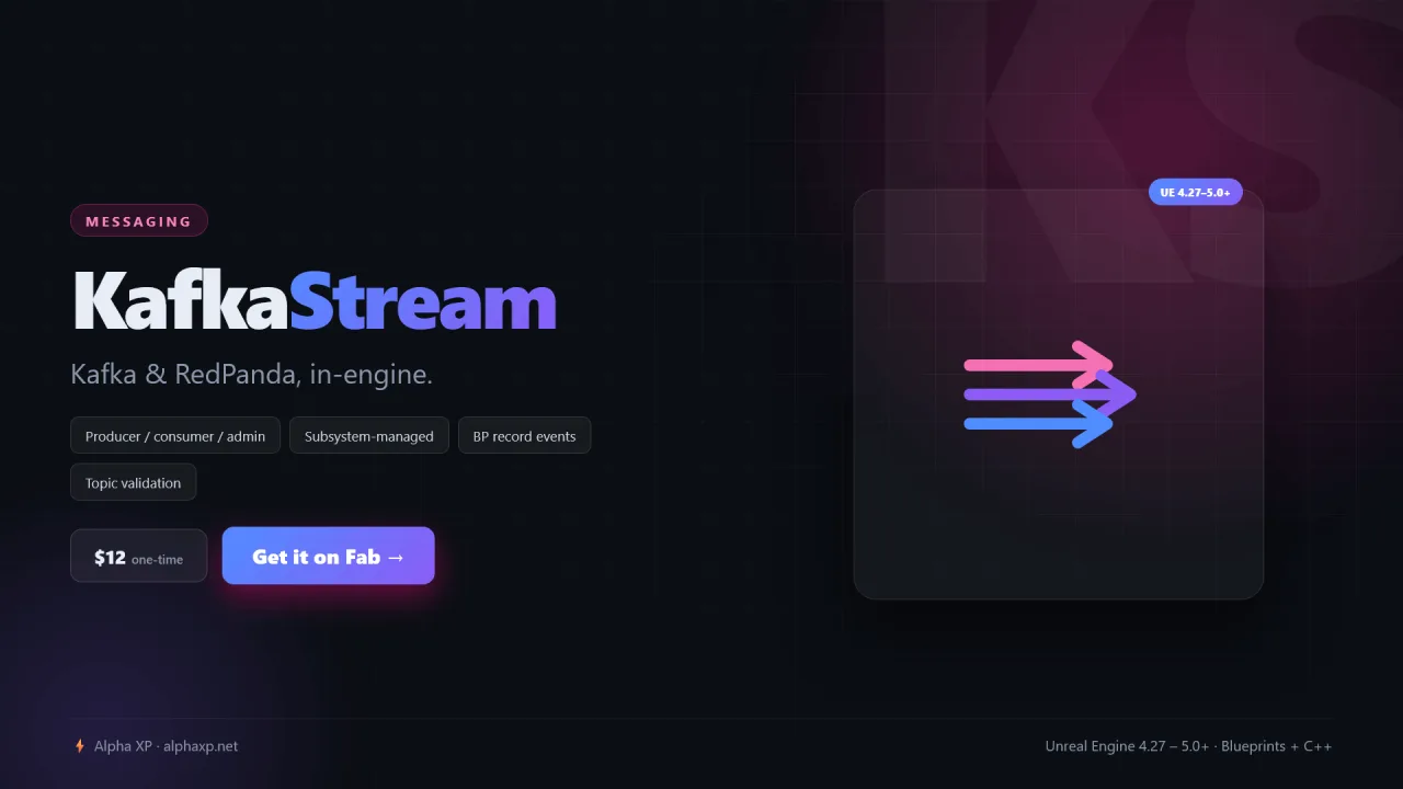 KafkaStream — screenshot 1
