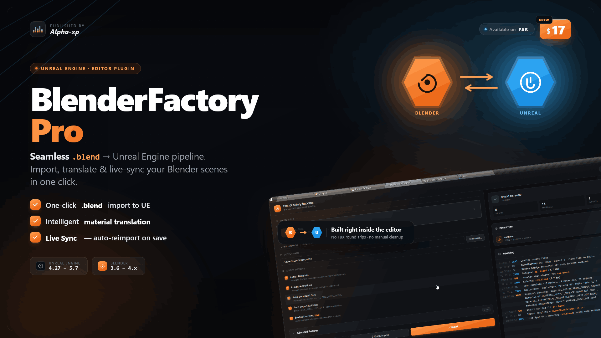 BlenderFactory Pro — screenshot 1