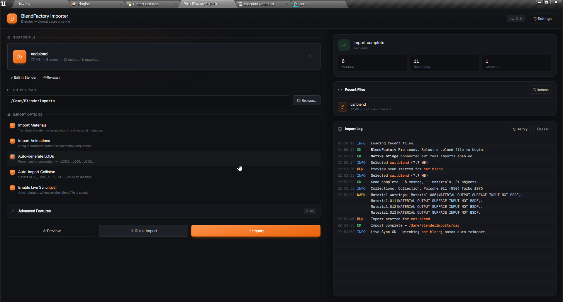 BlenderFactory Pro — screenshot 14