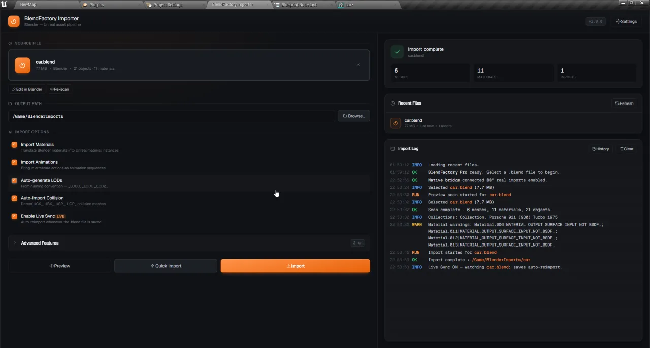 BlenderFactory Pro — screenshot 14