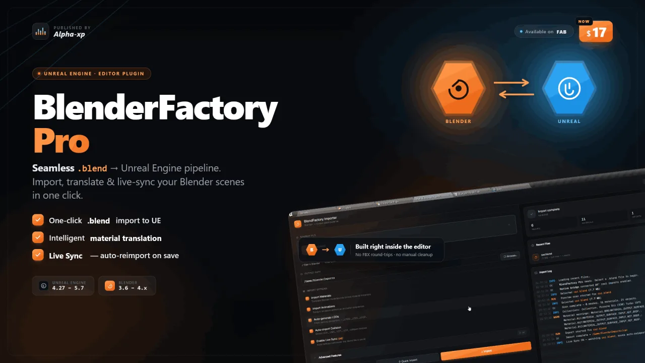 BlenderFactory Pro — screenshot 1