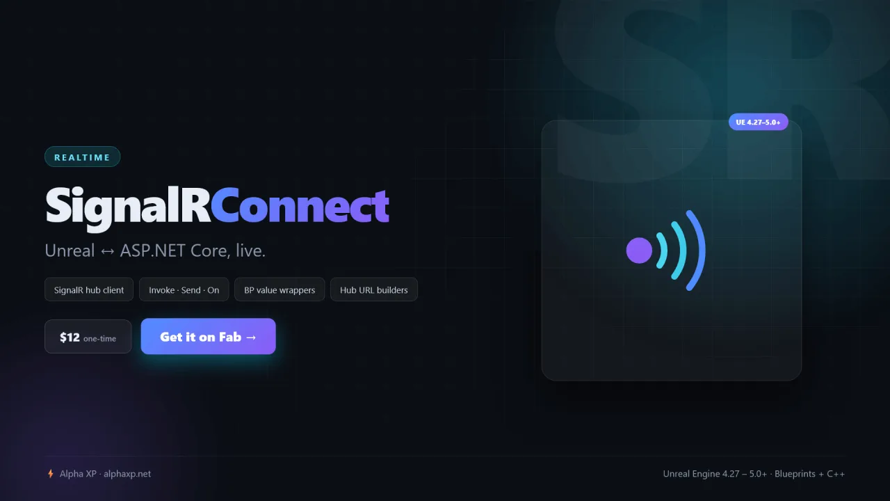 SignalRConnect — screenshot 1