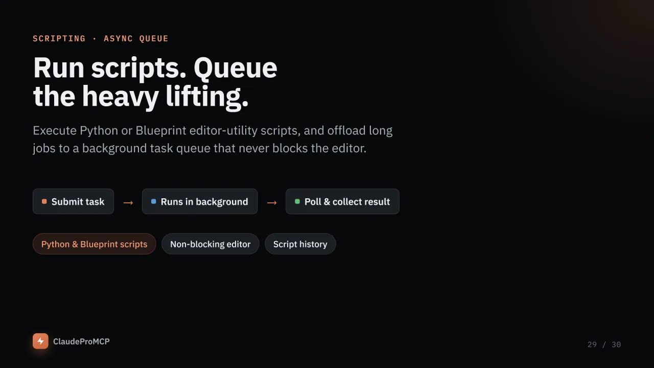 ClaudeProMCP — AI Game Dev Studio — screenshot 29