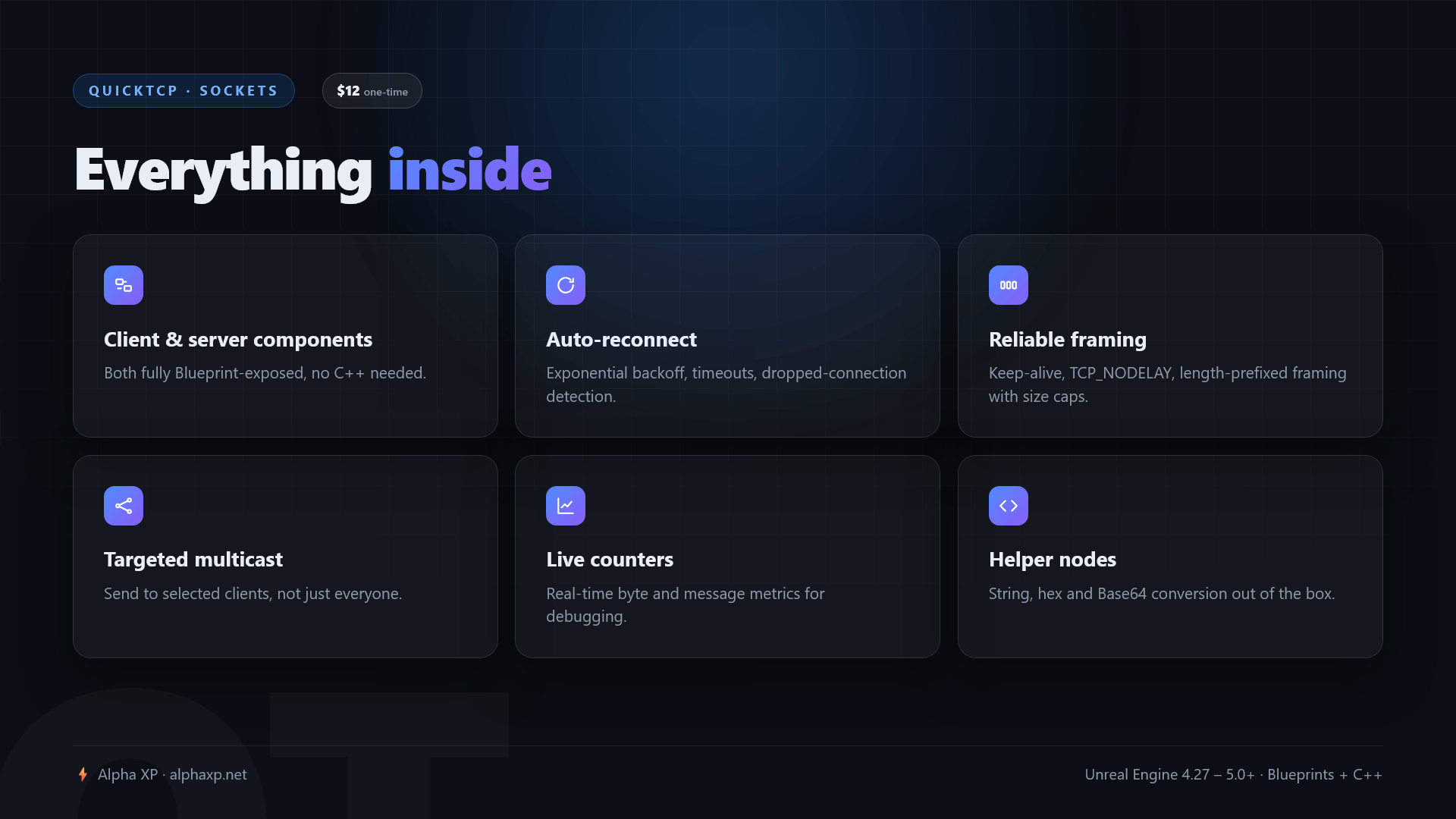QuickTCP — screenshot 2