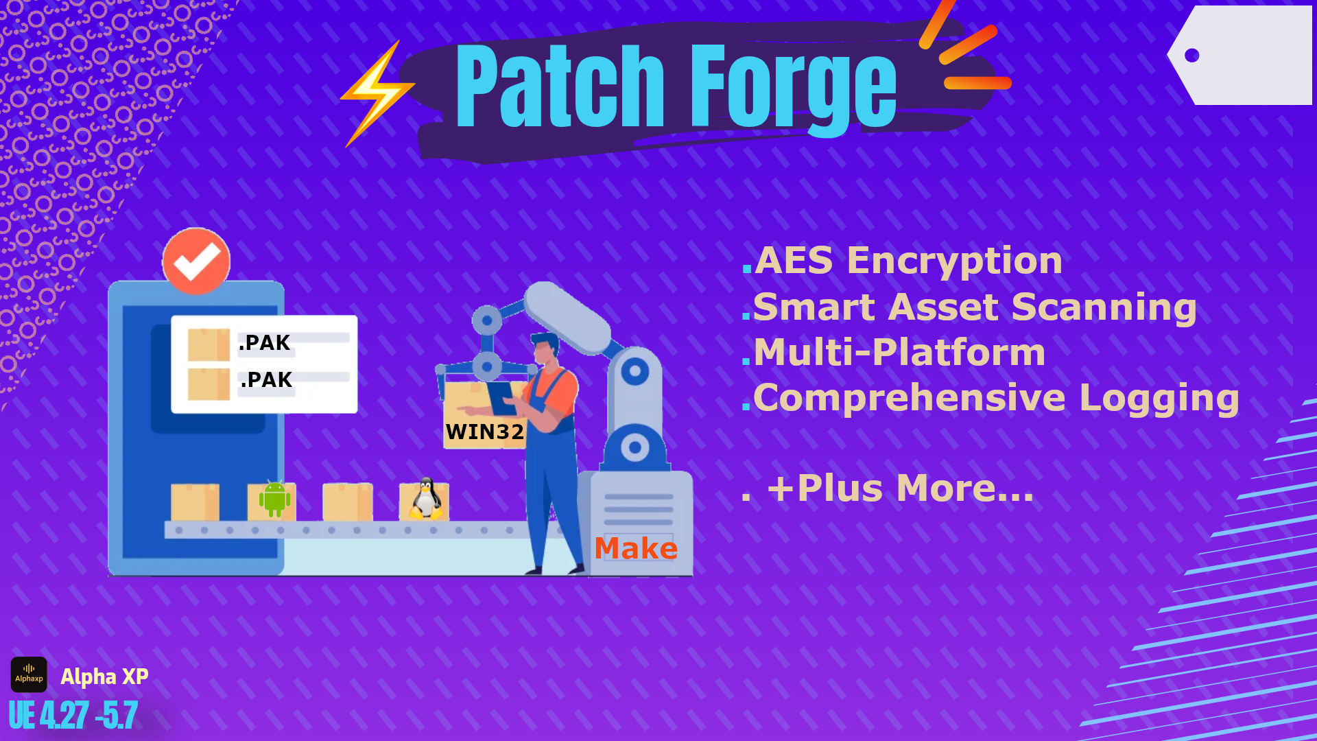 Patch Forge - Advanced Content Patching System — screenshot 1