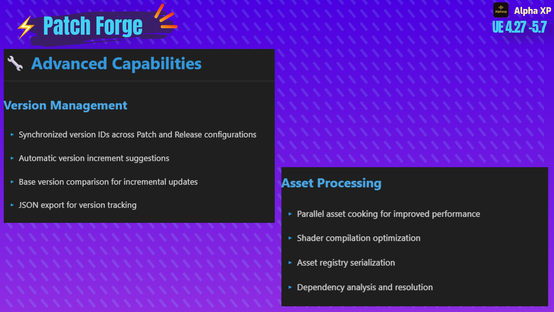 Patch Forge - Advanced Content Patching System — screenshot 4