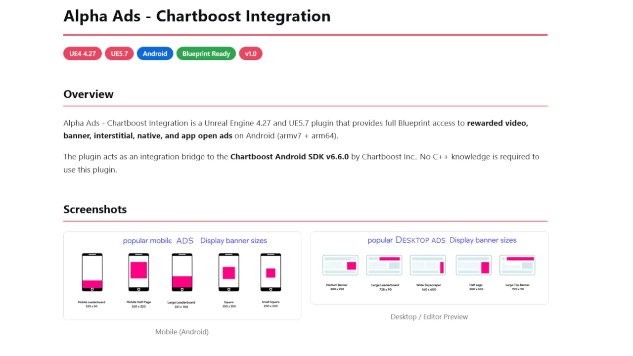 Alpha Ads - Chartboost Integration — screenshot 9