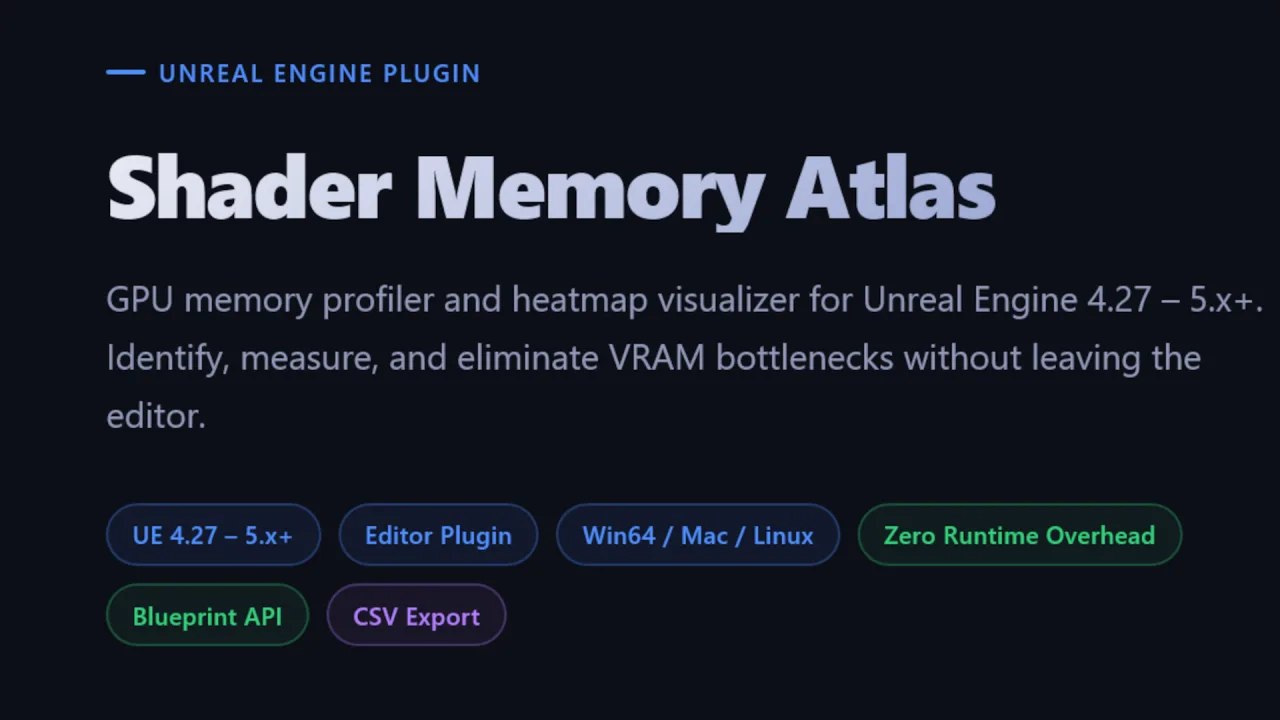ShaderMemoryAtlas — screenshot 1