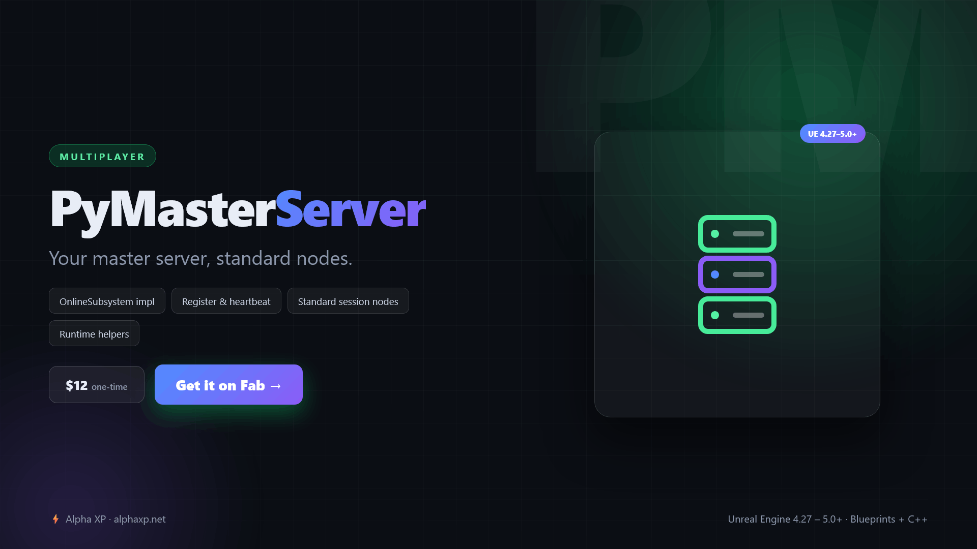 PyMasterServer — screenshot 1