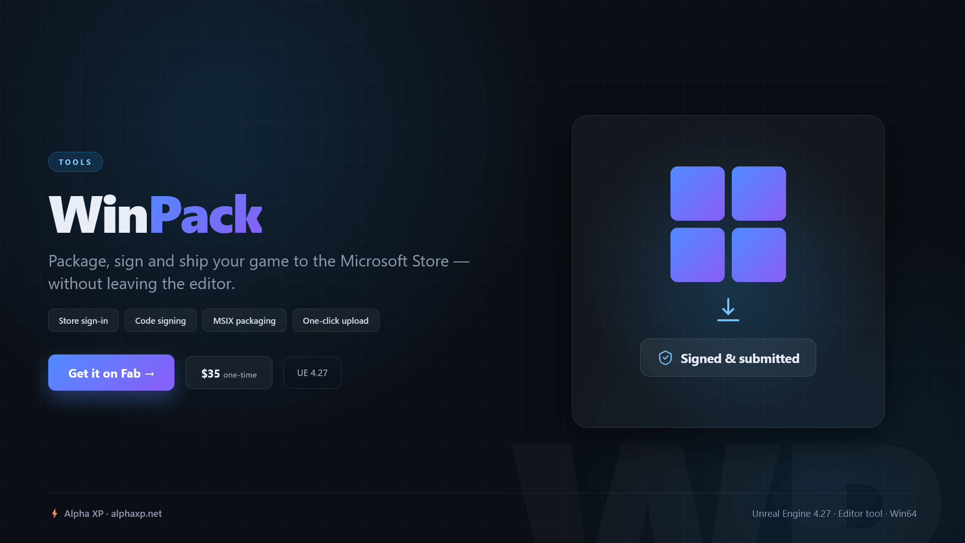 WinPack - Windows Store Packager — screenshot 1