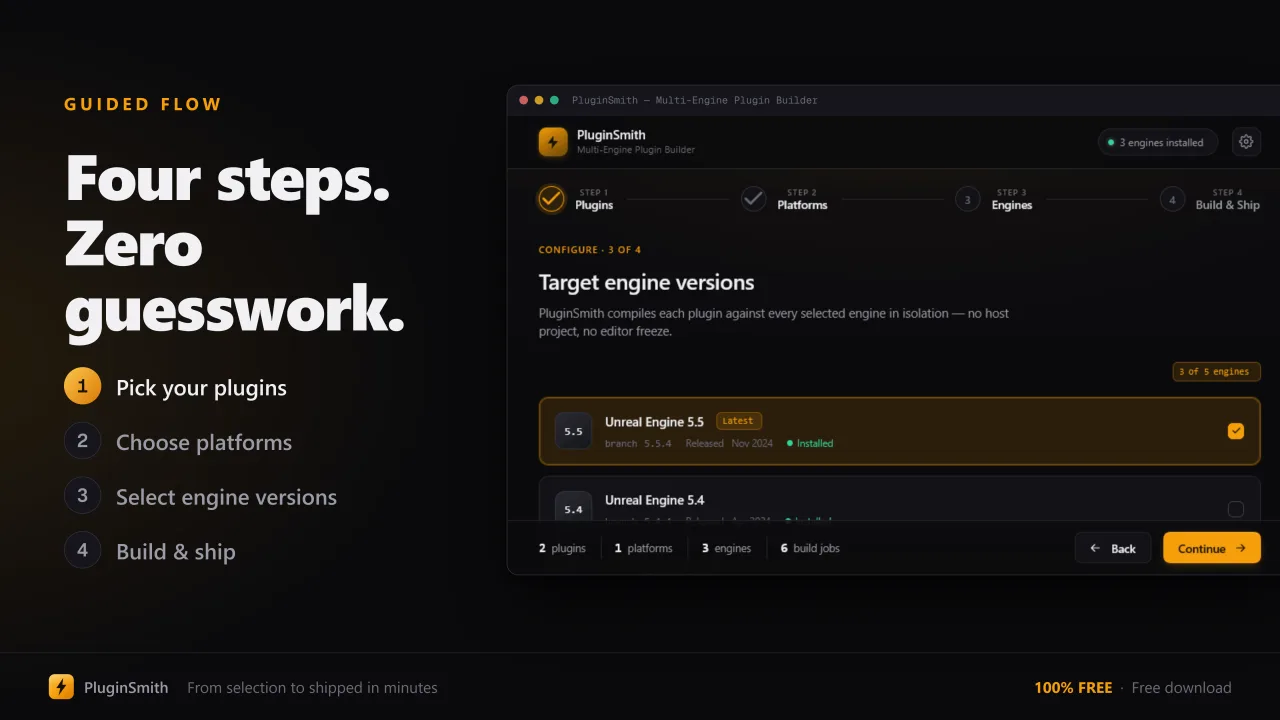 PluginSmith - Multi-Engine Plugin Builder — screenshot 12