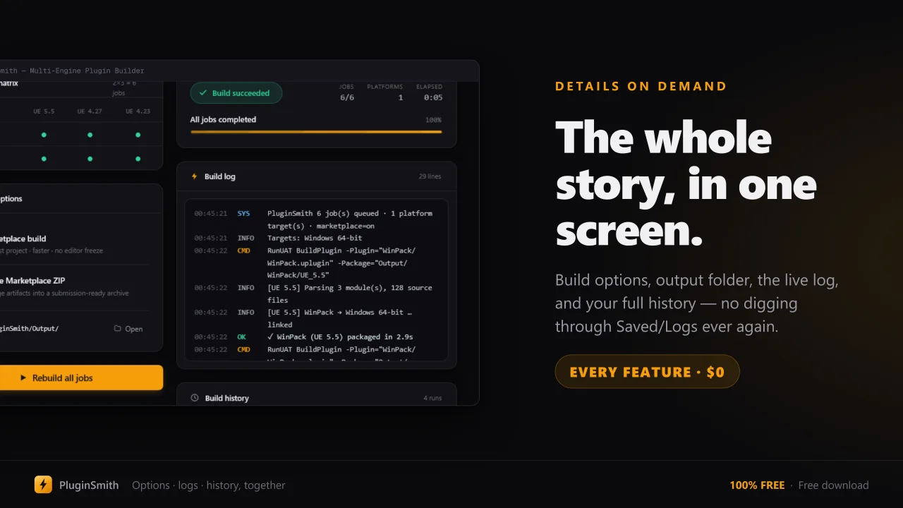 PluginSmith - Multi-Engine Plugin Builder — screenshot 14