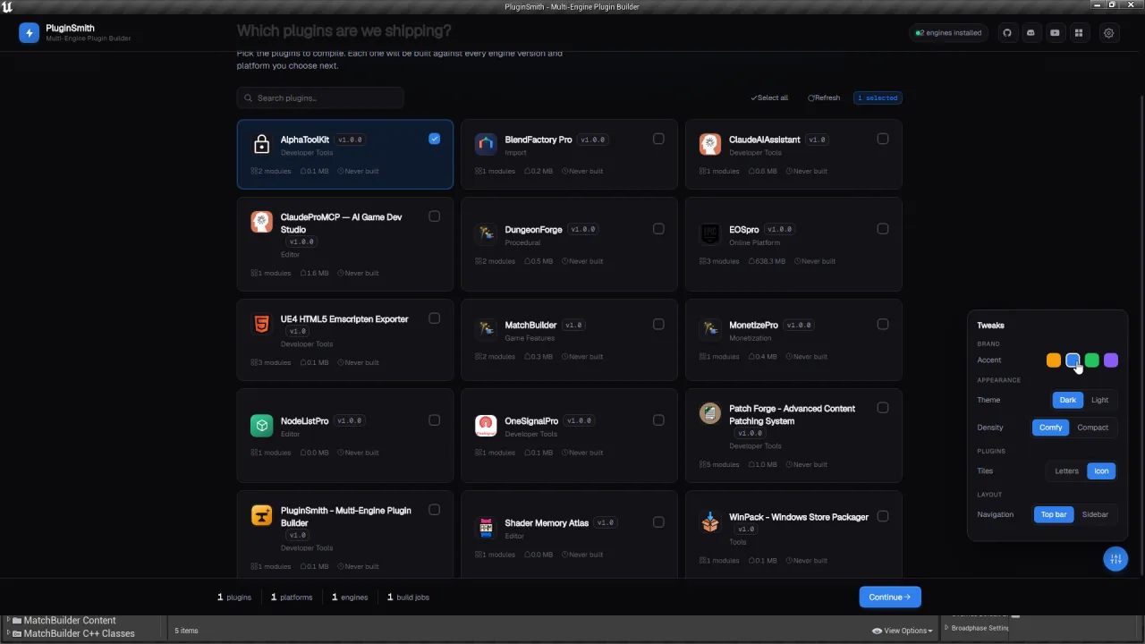 PluginSmith - Multi-Engine Plugin Builder — screenshot 17