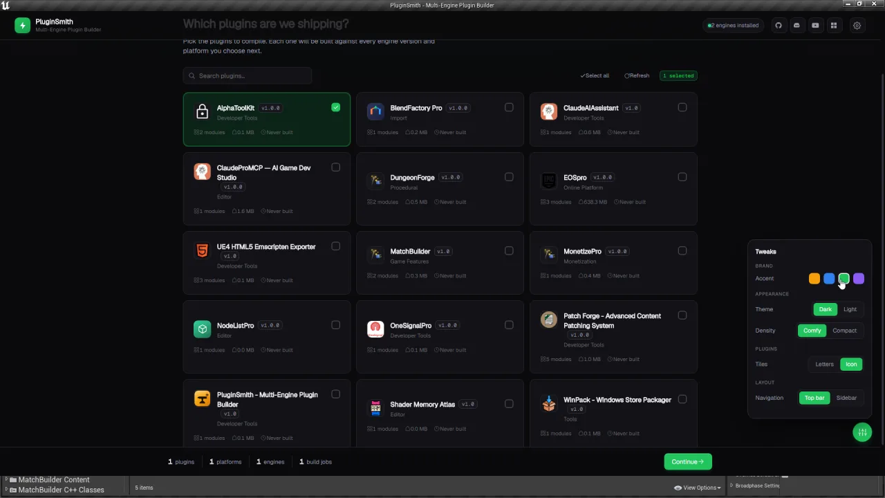 PluginSmith - Multi-Engine Plugin Builder — screenshot 18