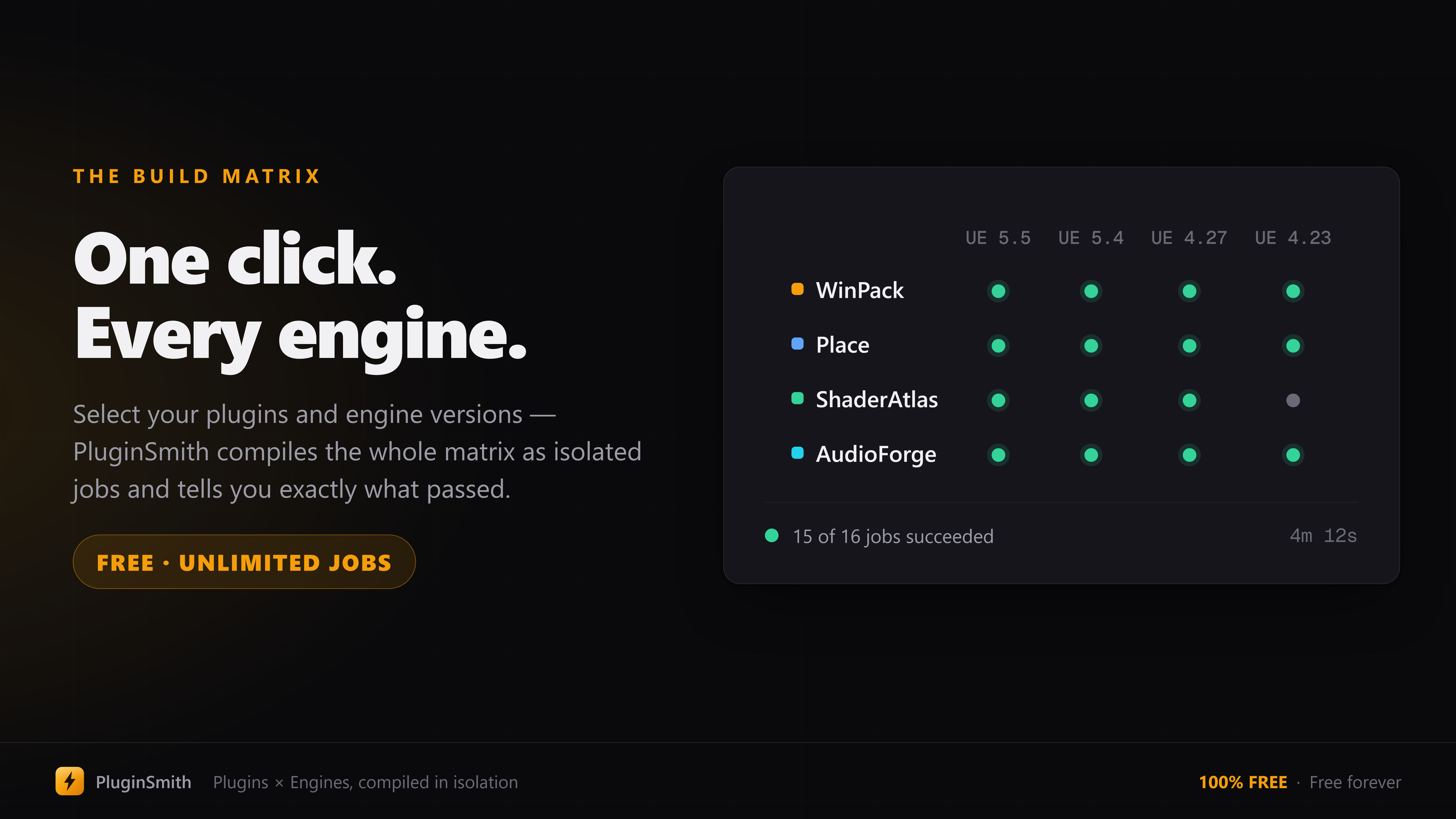 PluginSmith - Multi-Engine Plugin Builder — screenshot 2
