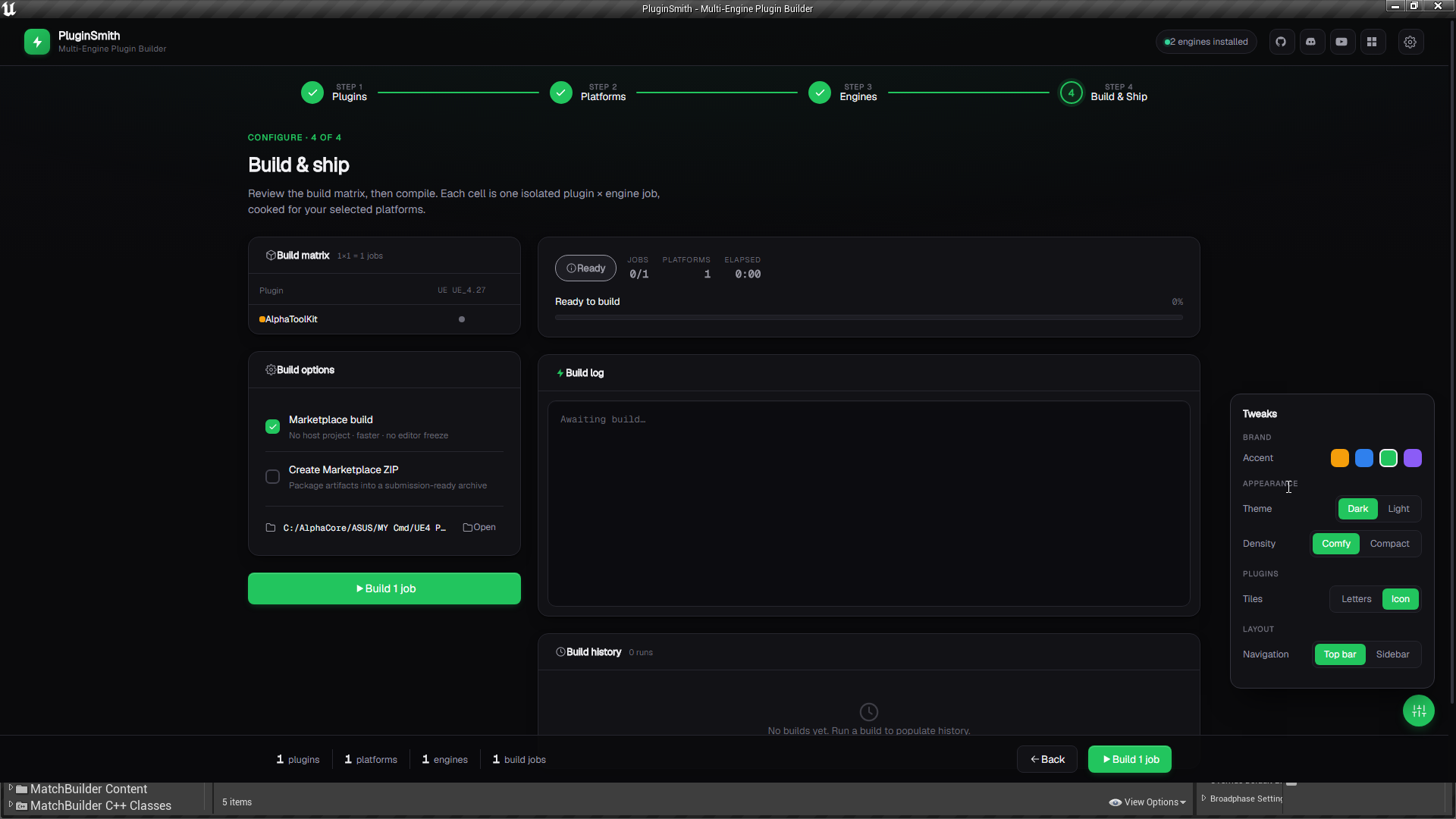 PluginSmith - Multi-Engine Plugin Builder — screenshot 21