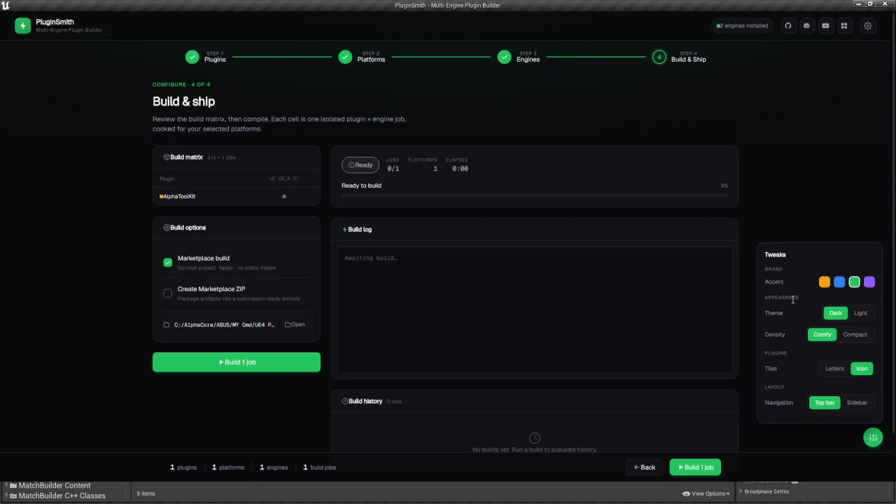 PluginSmith - Multi-Engine Plugin Builder — screenshot 21