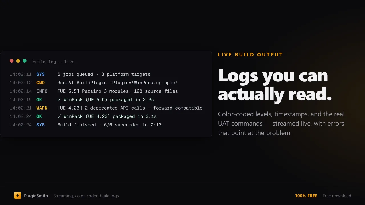 PluginSmith - Multi-Engine Plugin Builder — screenshot 4